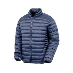 Result Genuine Recycled Mens Recycled Padded Jacket / Navy